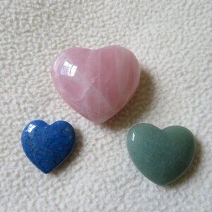 Natural Stone Hearts
